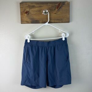 Kuhl Freeflex 8 in inseam Shorts Rainstorm (blue/gray) Size Large Hiking/Outdoor